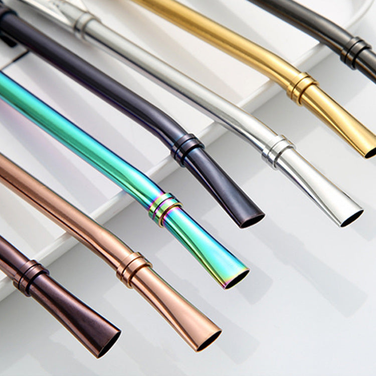 Cuillère-paille filtrante en inox