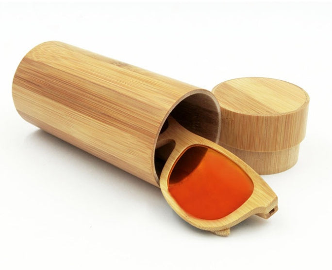 Étui à lunettes en bambou