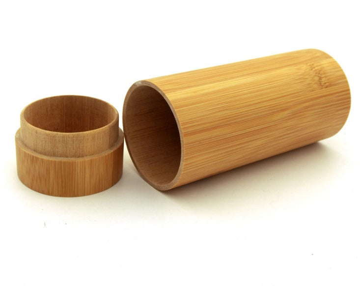 Étui à lunettes en bambou