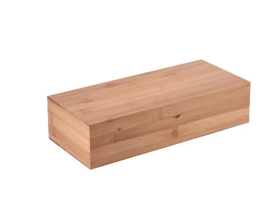 Boîte en bambou pour huiles essentielles – 26 compartiments
